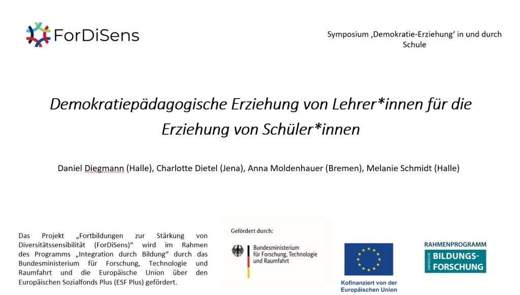 Vortrag Jahrestagung Kommission Schulforschung und&nbsp;Didaktik