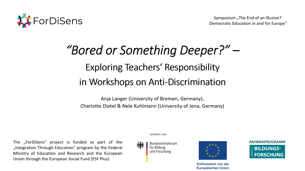 Erster Tagungsbeitrag in&nbsp;Utrecht